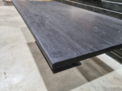 Tafelblad van oude azobe scheepsplanken 200x93 cm - WF007 - Foto 2