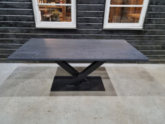 Tafelblad van oude azobe scheepsplanken 190x97 cm - WF006 - Foto 1