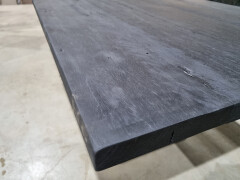 Tafelblad van oude azobe scheepsplanken 190x97 cm - WF006 - Foto 5