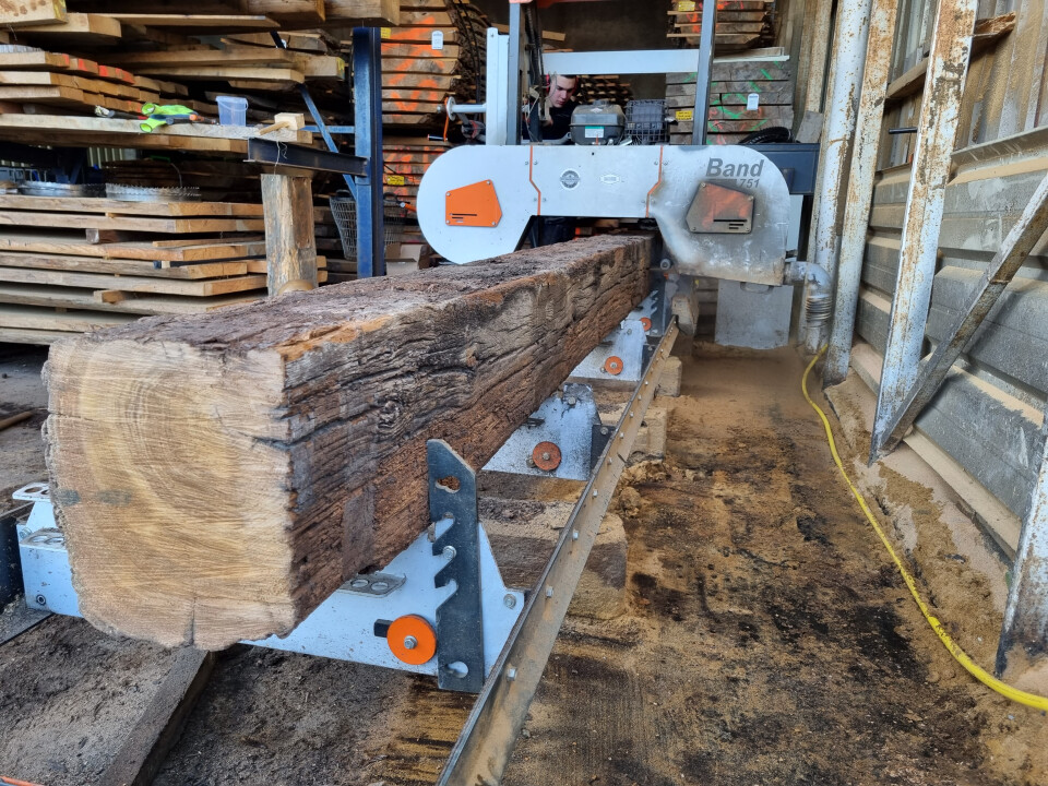 Oud eiken balken - Foto 5