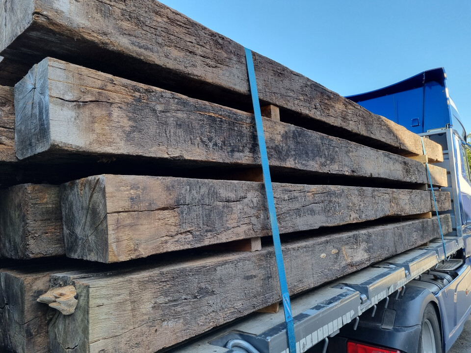 Oud eiken balken - Foto 4