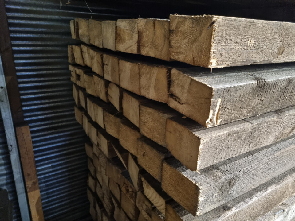 Oud grenen balken - Foto 28