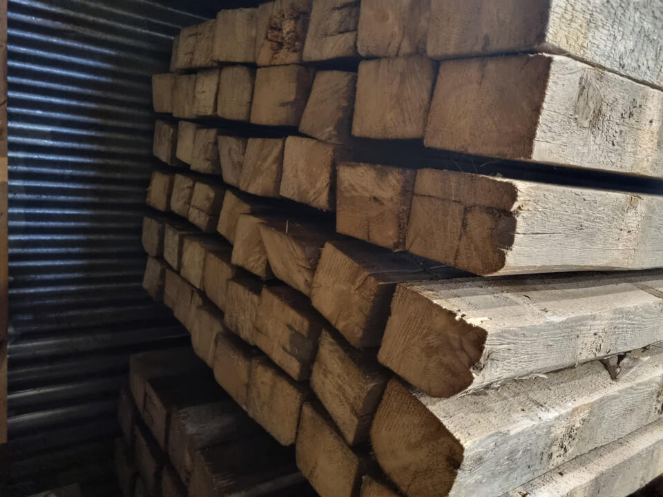 Oud grenen balken - Foto 33