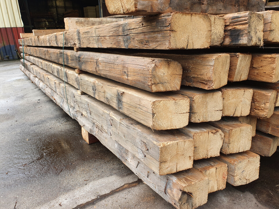 Oud grenen balken - Foto 37