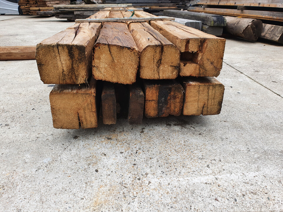 Oud grenen balken - Foto 4