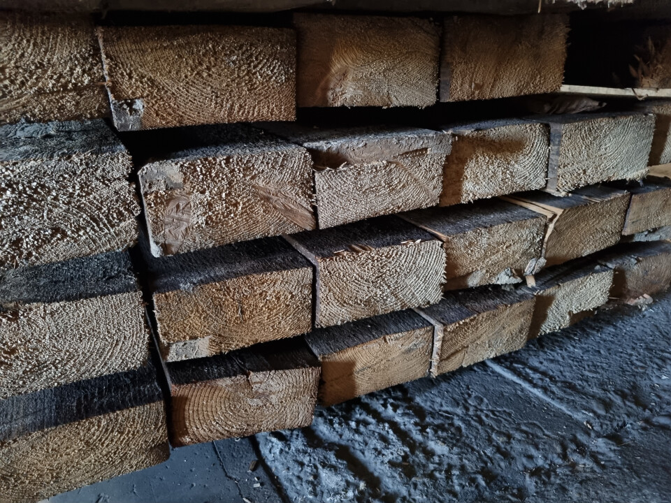 Oud grenen balken - Foto 16