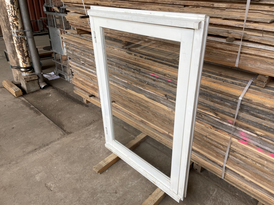 Gebruikte ramen 90 x 130 cm openslaand enkel glas zonder roede - Foto 5