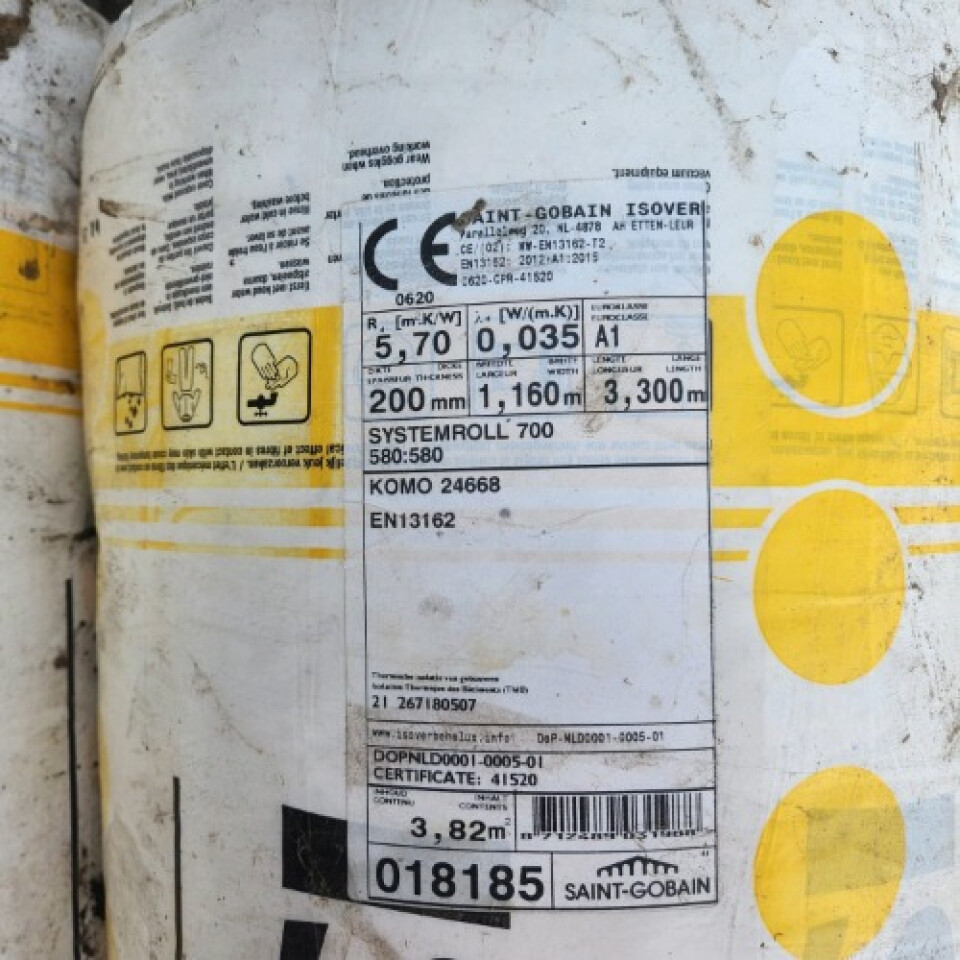 Restpartij Isover glaswol isolatie - Foto 2