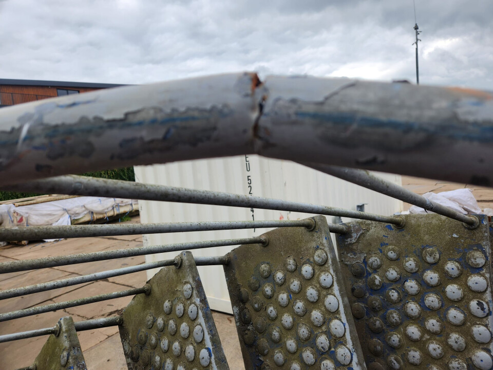 Gegalvaniseerde wenteltrap met platform - Foto 9