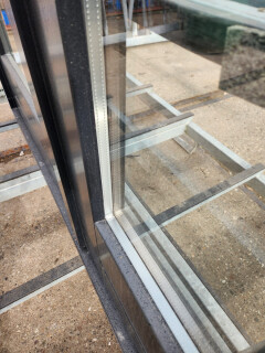 Hardhouten kozijn met dubbele deur - Foto 3