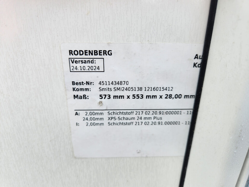 Kunststof deur met kozijn - Foto 6