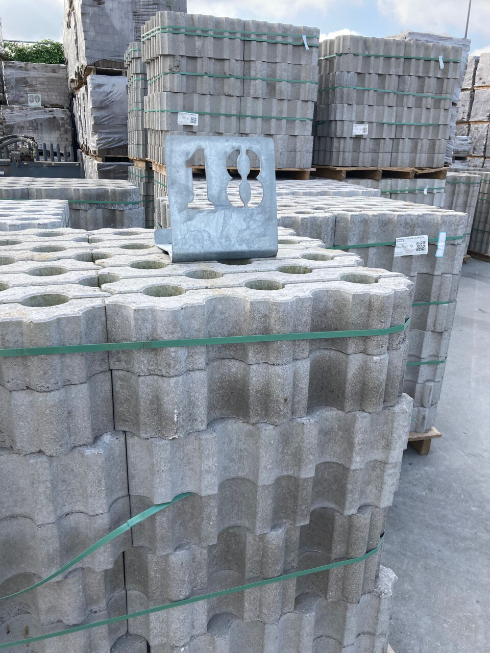 Grasbetontegels 40x60x12cm b-keus vlak (P18) - Foto 2