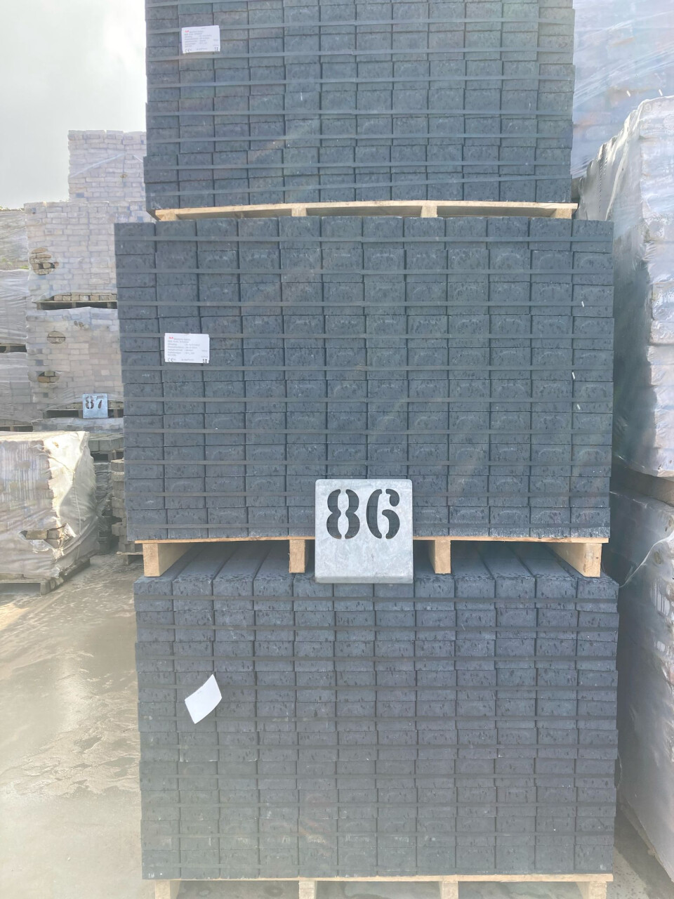 BKK / Betonklinker nieuw zwart (P86) - Foto 1