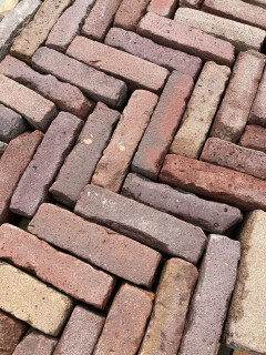 Waalformaat rood genuanceerd (P33) - Foto 1