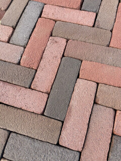 Dikformaat strak paars/rood (P05) - Foto 3