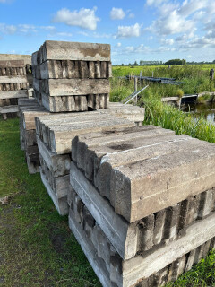 Betonbanden gebruikt 18/20x25x100cm (RW42) - Foto 2