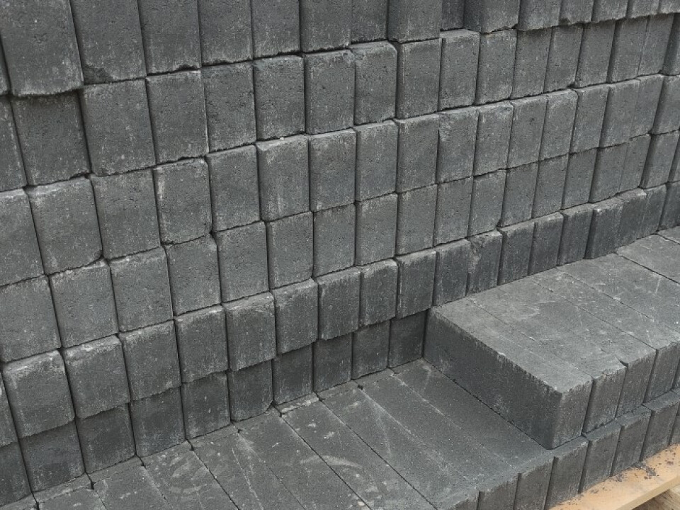Waalformaat Abbystones Nero nieuw(P42)