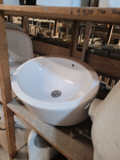Wasbak rond middel - Foto 2