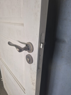 Paneeldeur - 4-vaks met slot en ruit - 13202 - Foto 2