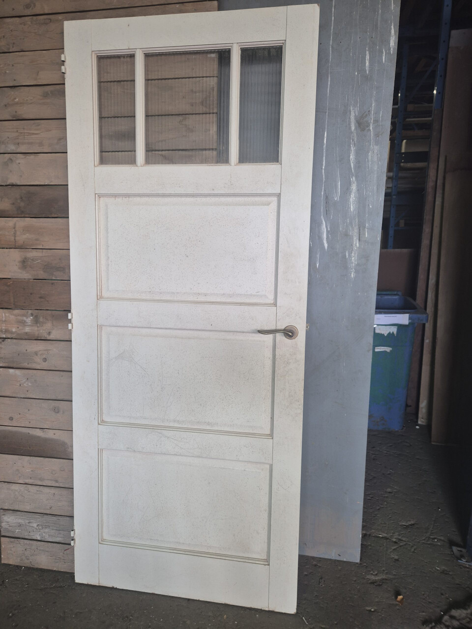 Paneeldeur 4-vaks met glas - 13200 - Foto 1