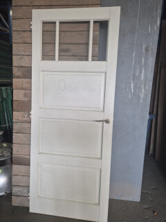 Paneeldeur - 4-vaks met glas - 13208 - Foto 1