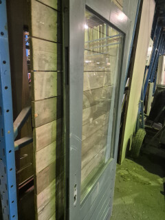 Achterdeur met dubbel glas - Hardhout - 13214 - Foto 2