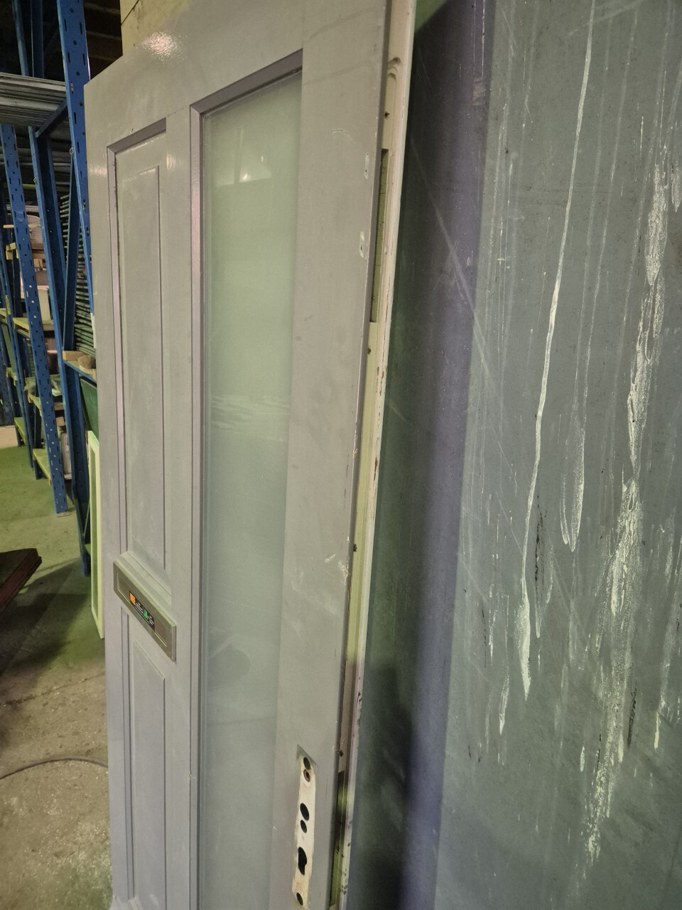 Voordeur met glas - Hardhout - 93x211 cm - 13215 - Foto 3