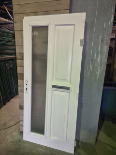 Voordeur met glas - Hardhout - 93x211 cm - 13215 - Foto 4