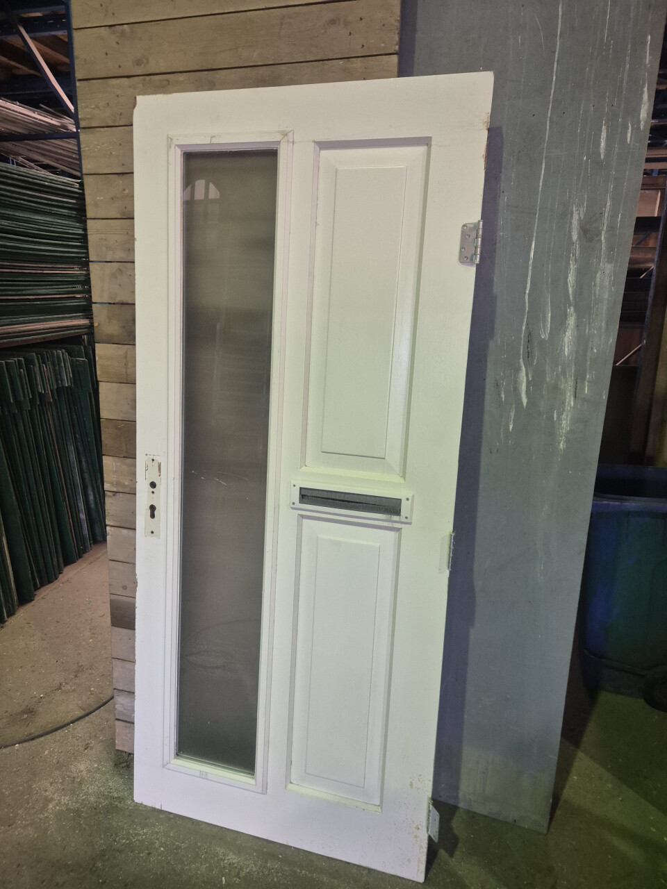 Voordeur met glas - Hardhout - 93x211 cm - 13215 - Foto 4