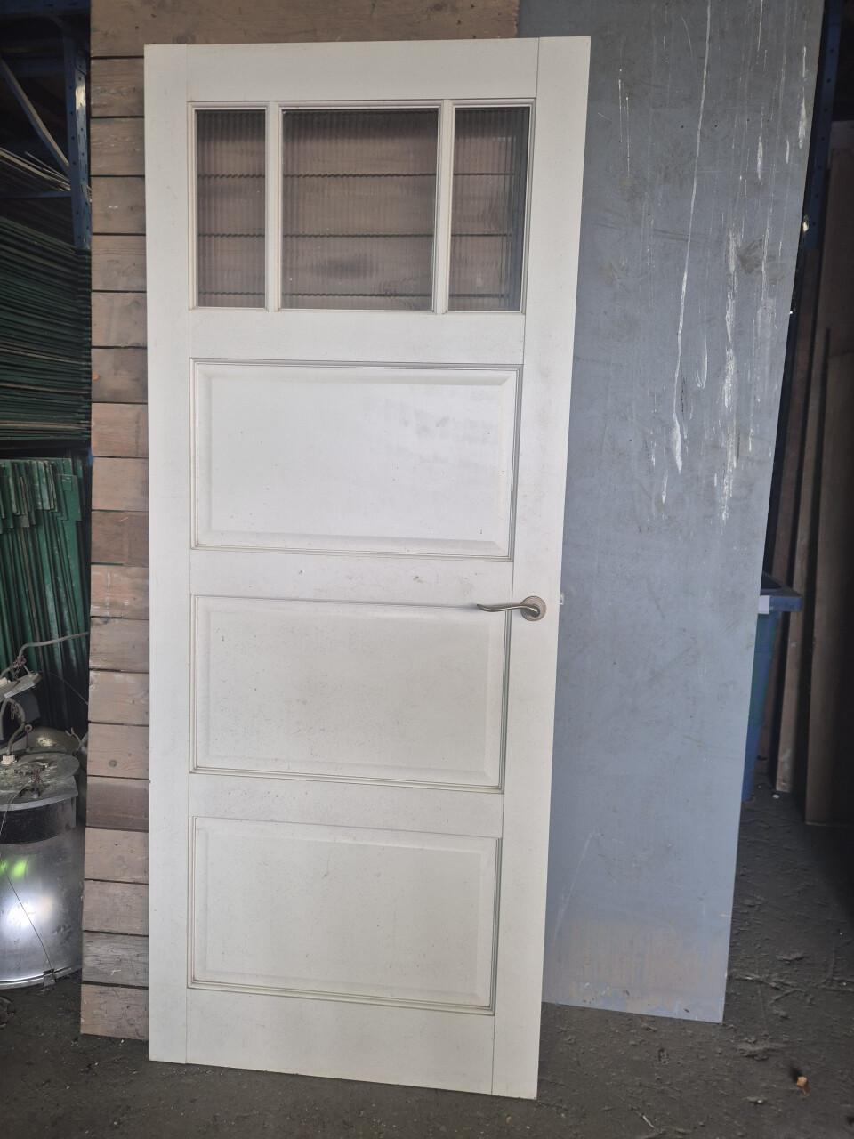 Binnendeur - 4-vaks met glas - 13207 - Foto 1