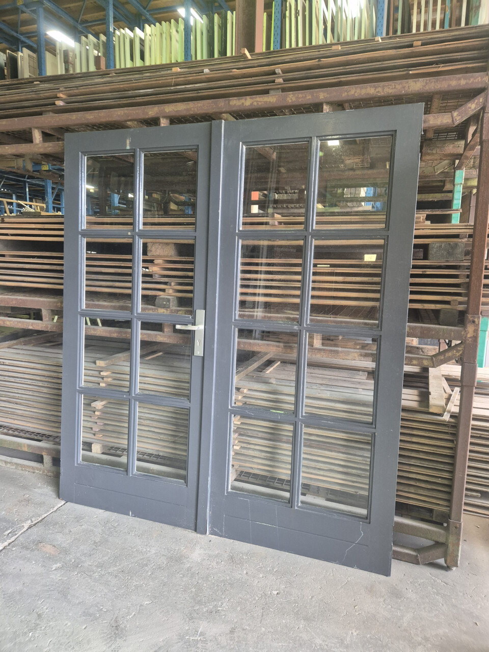 Dubbele openslaande deuren - Antraciet - 12313 - Foto 1