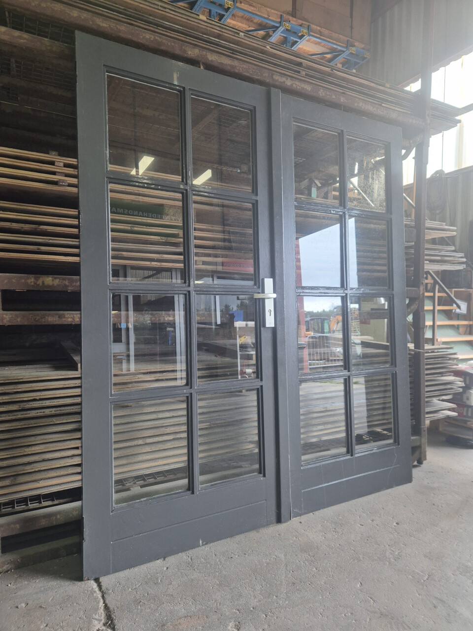 Dubbele openslaande deuren - Antraciet - 12313 - Foto 2