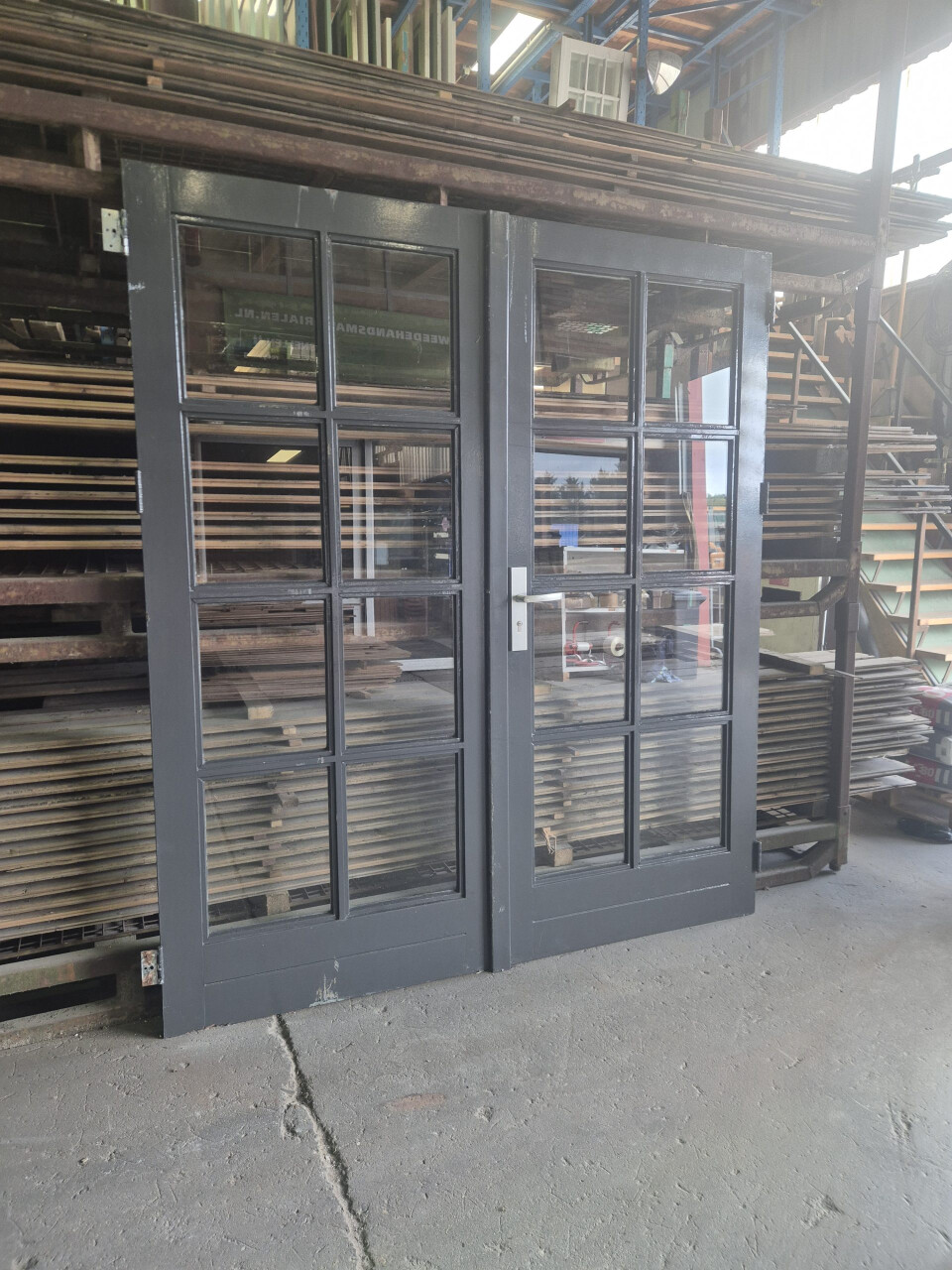 Dubbele openslaande deuren - Antraciet - 12312 - Foto 1