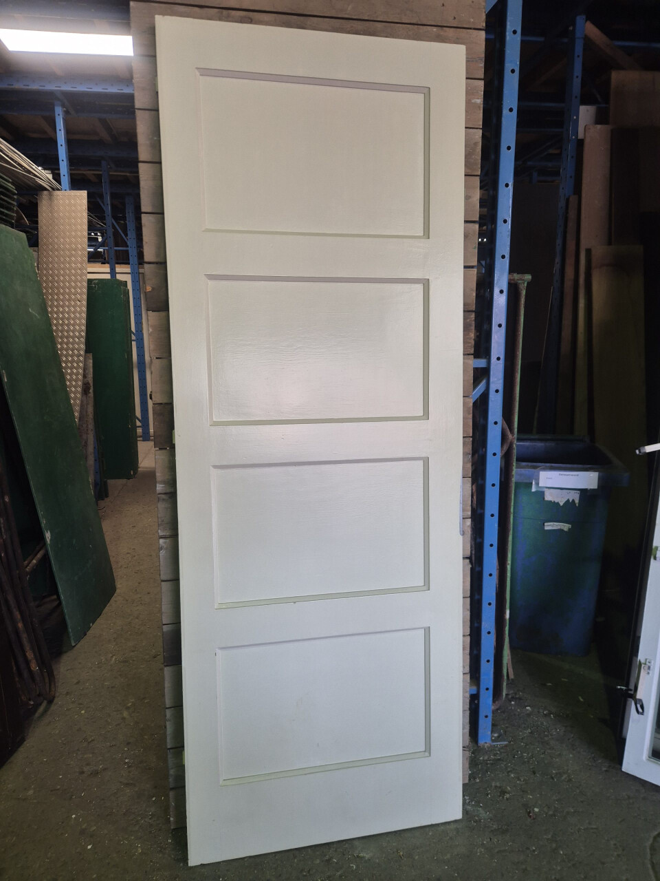 Paneeldeur 4-vaks - Rechtsdraaiend - 13141 - Foto 1