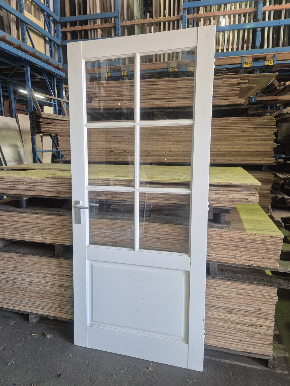 Binnendeur met glazen panelen - 13155 - Foto 1