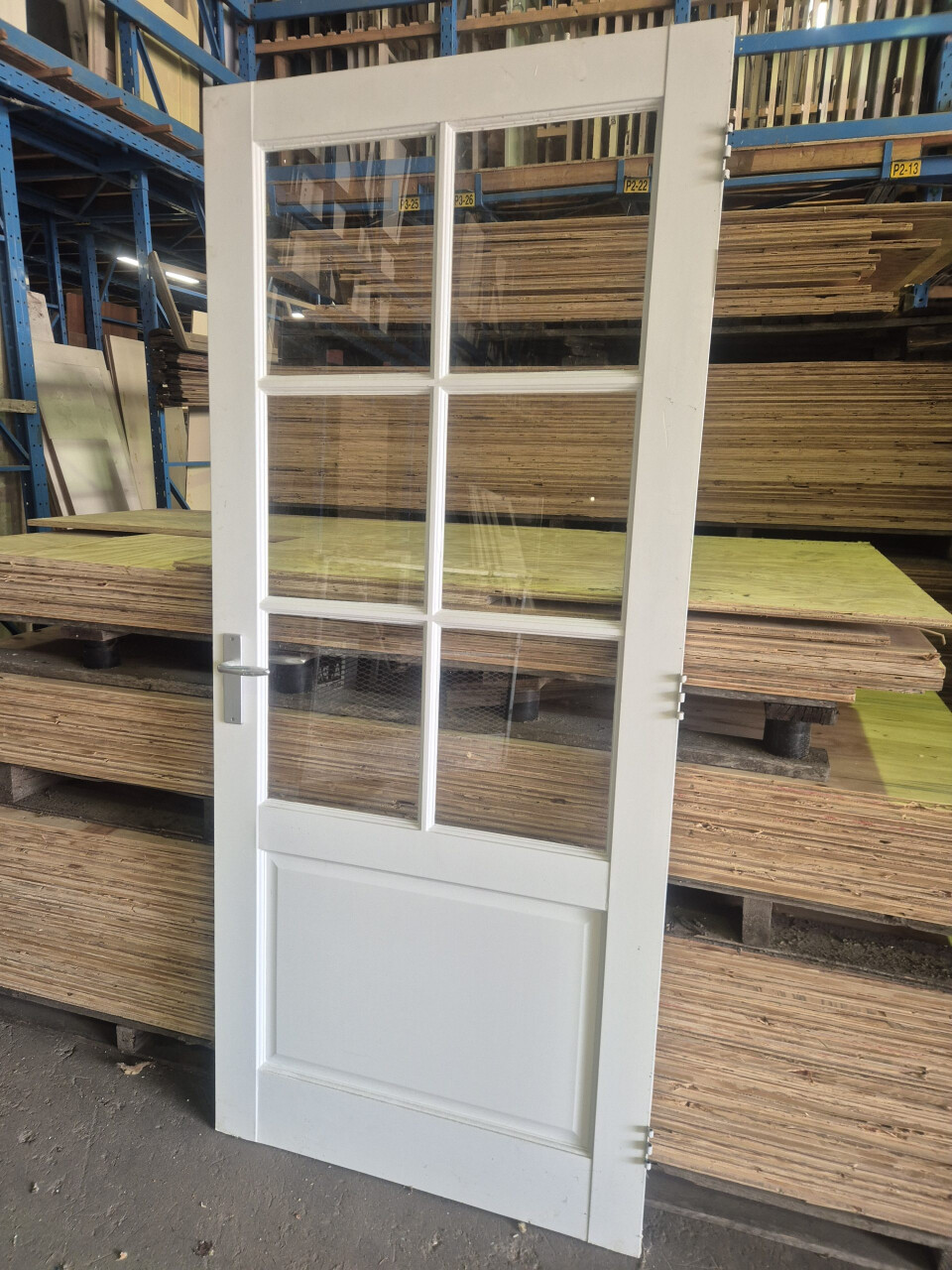 Binnendeur met glazen panelen - 13156 - Foto 1