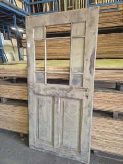 Antieke deur met oude sloten - Opknapper - 13163 - Foto 2