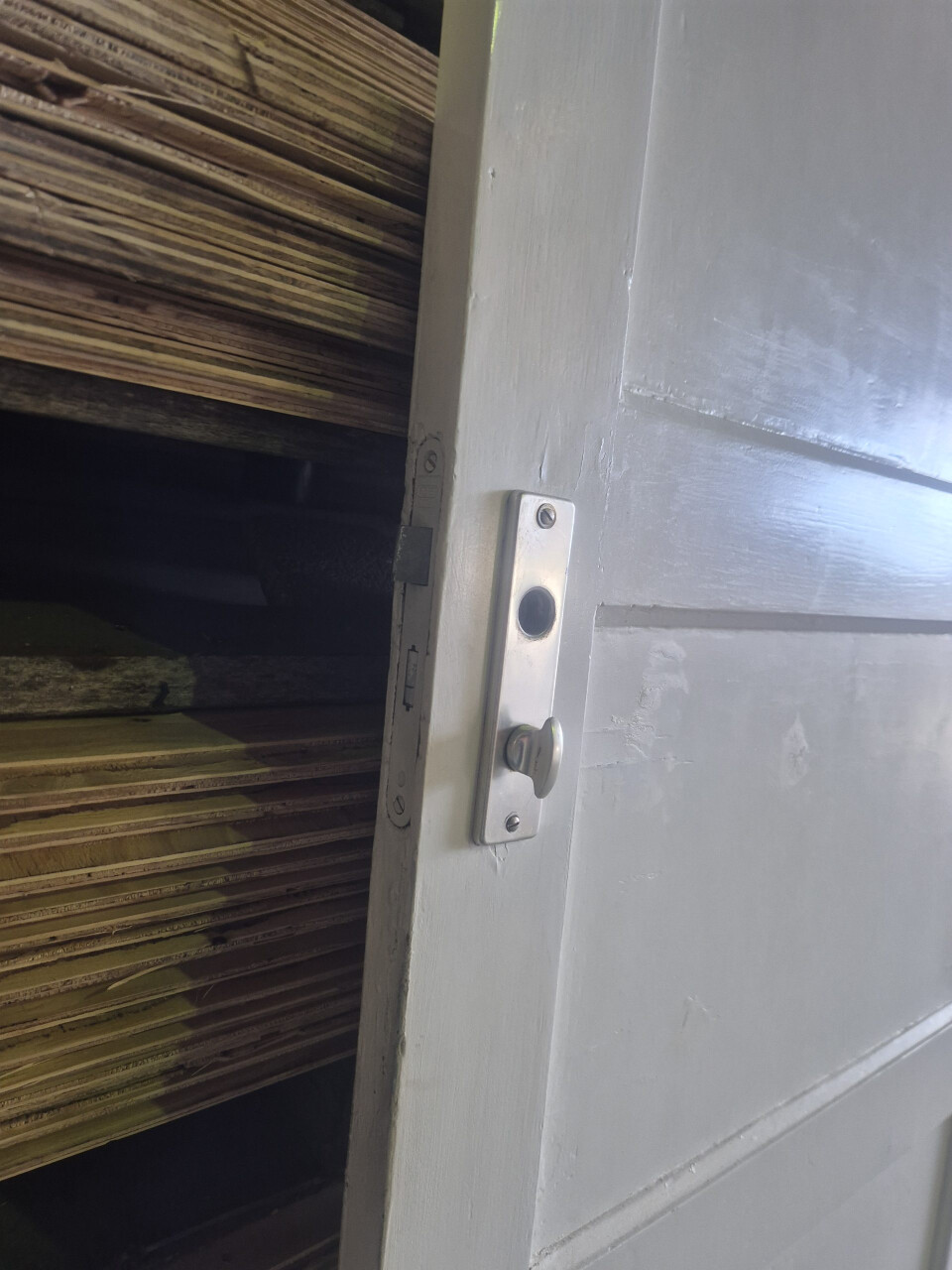 Paneeldeur 4-vaks - binnendeur met slot - 13165 - Foto 2