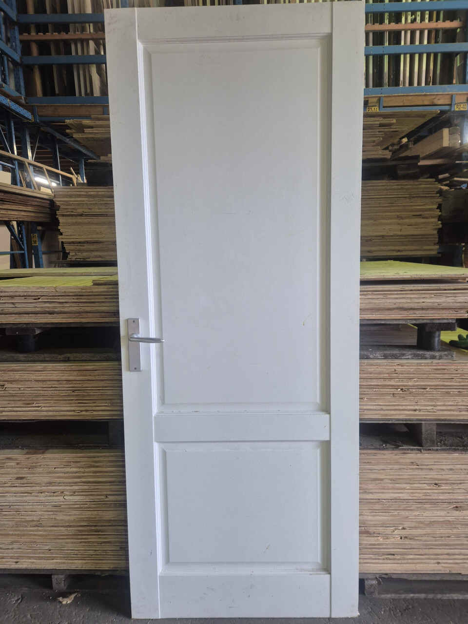 Paneeldeur 2-vaks - met deurklink - 13160 - Foto 1