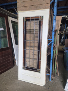 Schuifdeur glas in lood - Roldeur - Binnendeur - 13131 - Foto 1