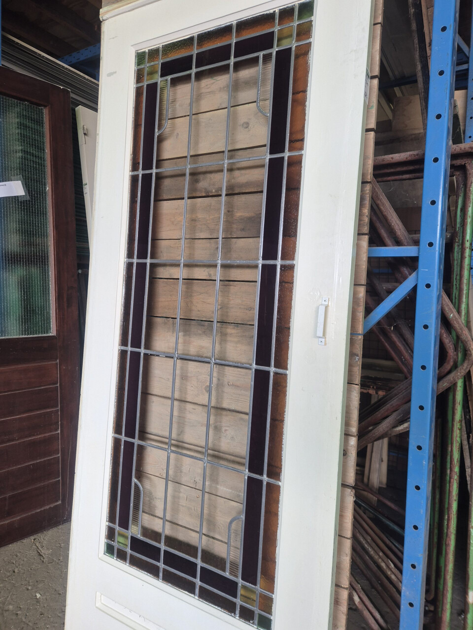 Schuifdeur glas in lood - Roldeur - Binnendeur - 13131 - Foto 2