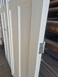 Dubbele binnendeuren met kleine glazen ruitjes - 139x204 cm - Foto 4