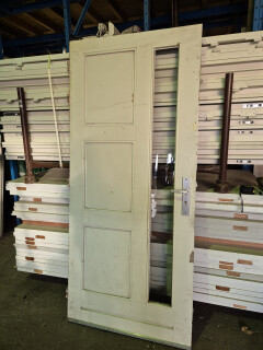 Voordeur met zijglas - 92x209 cm - Foto 4