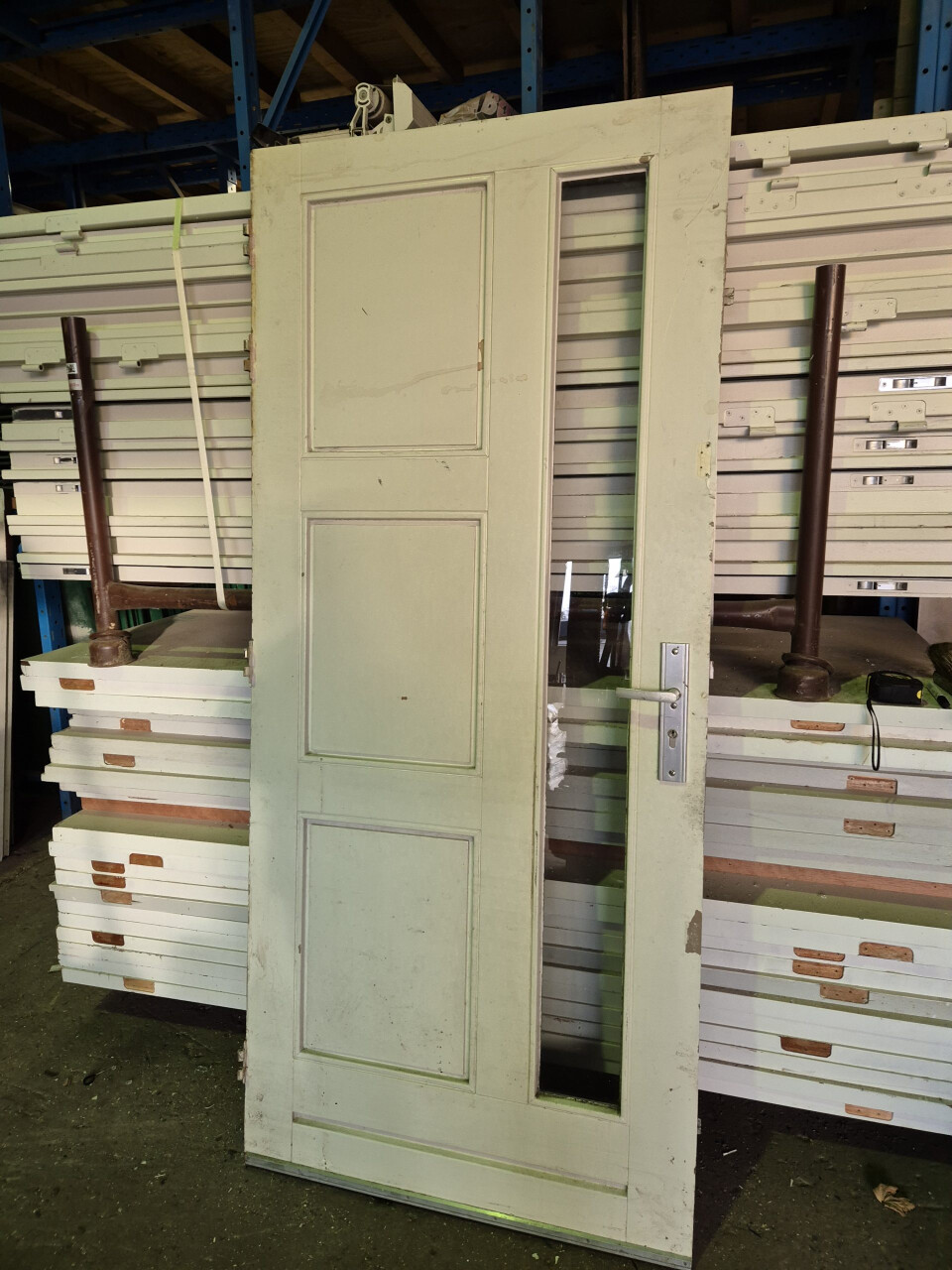 Voordeur met zijglas - 92x209 cm - Foto 4