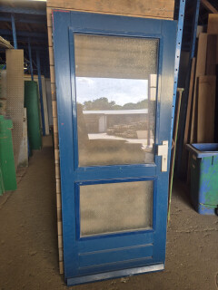 Voordeur met dubbel glas - 87x201 cm - Foto 1