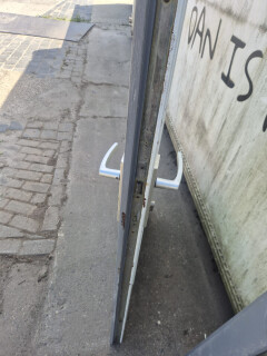 Dubbele openslaande deuren - Dubbel glas - Hardhout - Foto 3