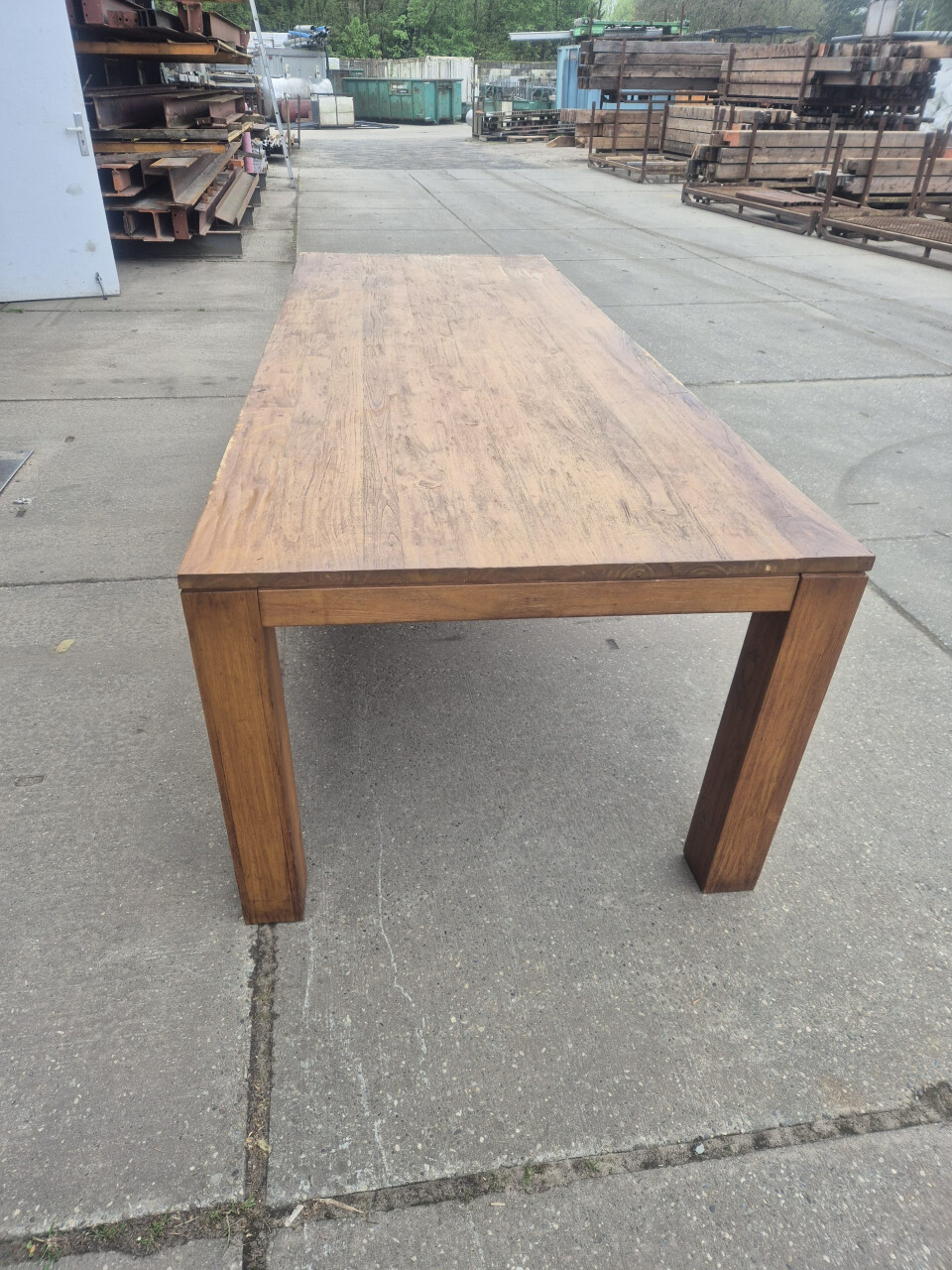 Lange tafel - Bruin - 300x110x78 cm - Foto 2