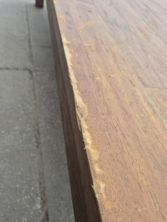 Lange tafel - Bruin - 300x110x78 cm - Foto 3