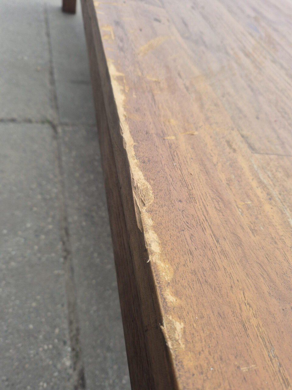 Lange tafel - Bruin - 300x110x78 cm - Foto 3