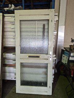 Gebruikte voordeur - 93x211 cm - Foto 2